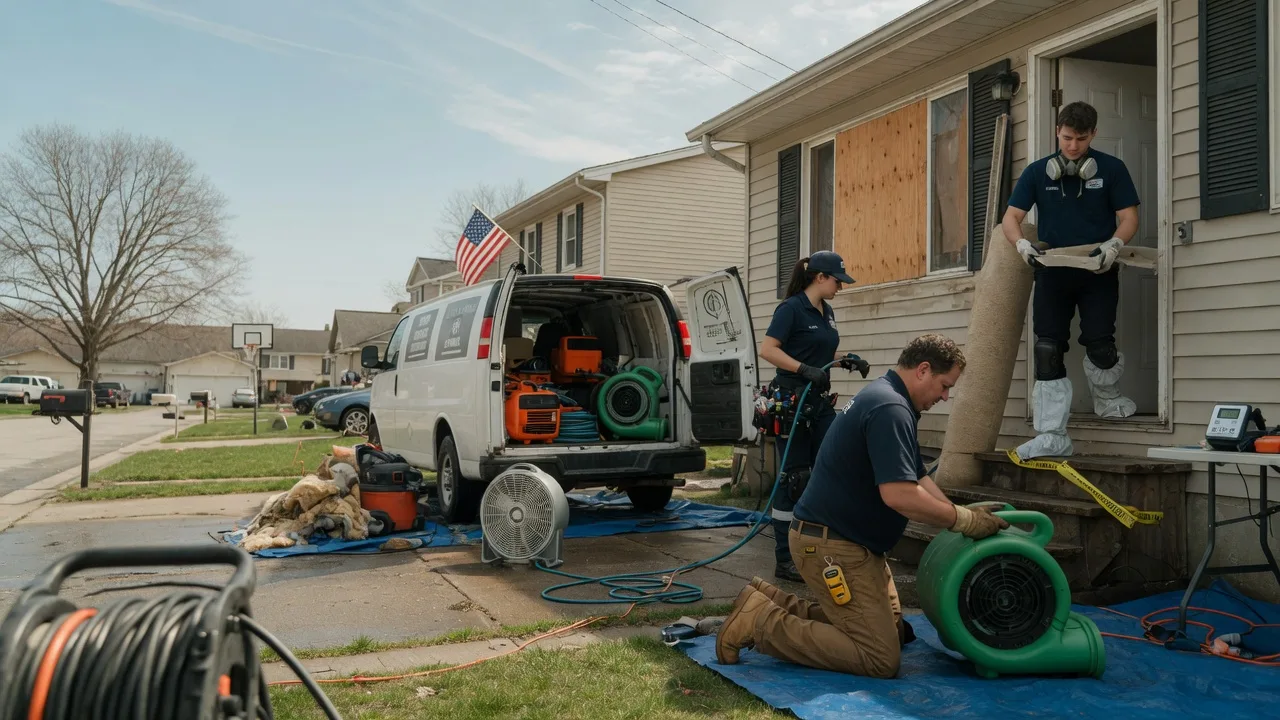 Water Damage Restoration in Walhalla, MI near me